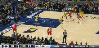 在内线尽力了!祖巴茨11中8&6罚全中砍全队第二高22分