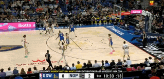 有点蒙?!勇士对阵多主力缺阵的鹈鹕 上来就被对手轰出7-0!